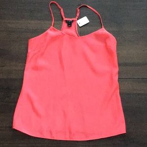 J. CREW with adjustable straps Top in 100% Polyester.